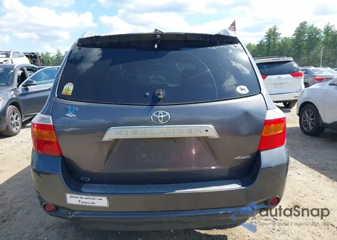 2010 Toyota Highlander Limited from USA, damaged, VIN 5TDDK3EH8AS017736